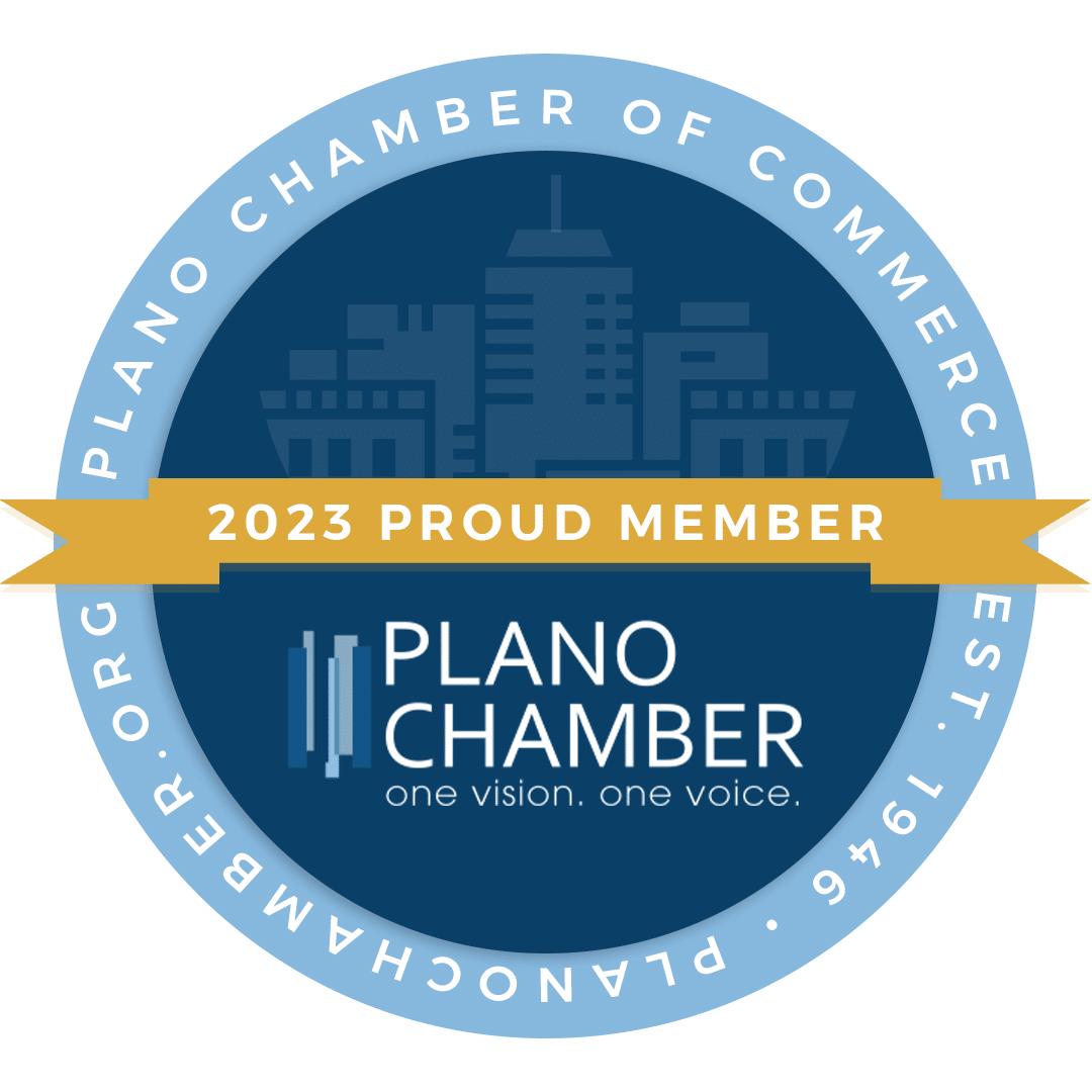 Plano Chamber of Commerce proud member